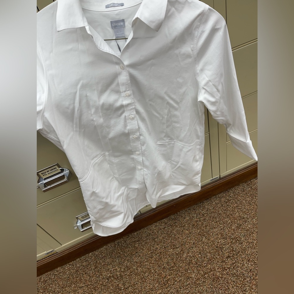 Chicos no-iron Pocket tunic